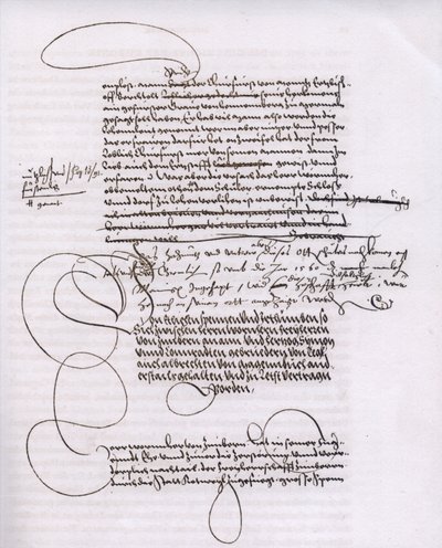 Page from Manuscript A of the Zimmern Chronicle by Unknown